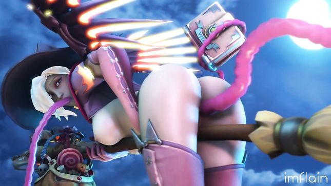 Ангельская медсестра: страсть Overwatch без границ