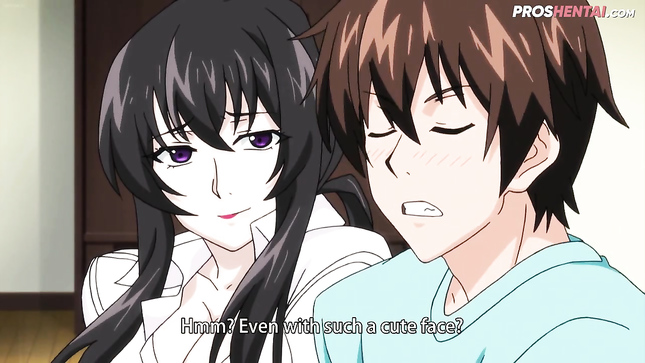 Зрелая мачеха совратила парня