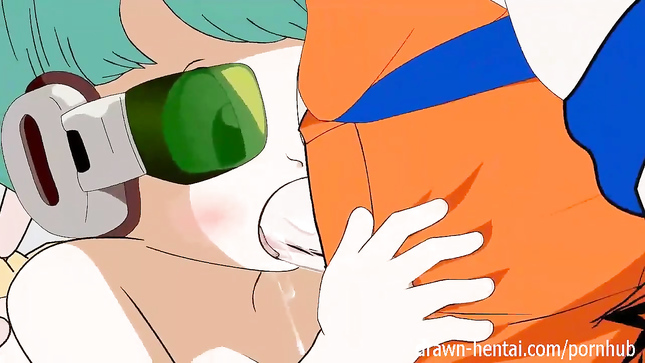 Мультяшная штучка наслаждается сексом втроем